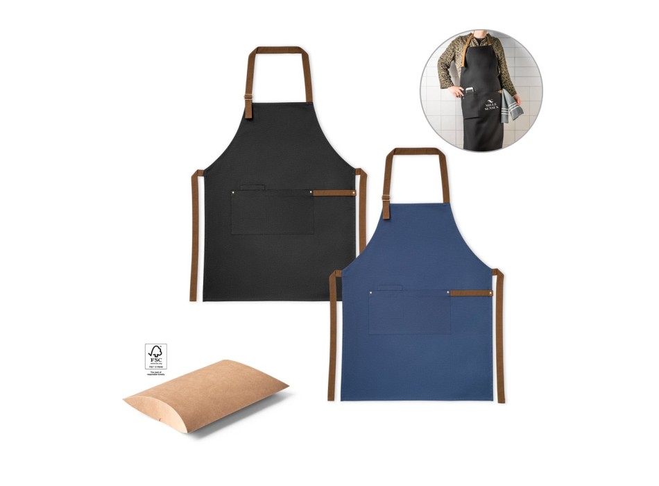 VESPER. Grembiule in canvas di cotone 100% (300 g/m²) con dettagli in metallo FullGadgets.com