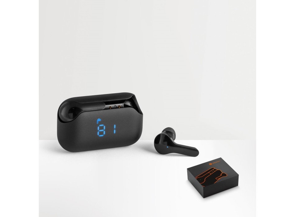 VIBE. Auricolari wireless in ABS con trasmissione BT 5'0 FullGadgets.com