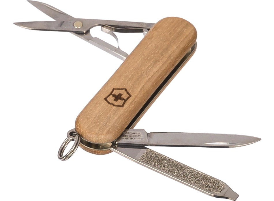 Victorinox, coltellino tascabile Victorinox Classic SD Wood FullGadgets.com