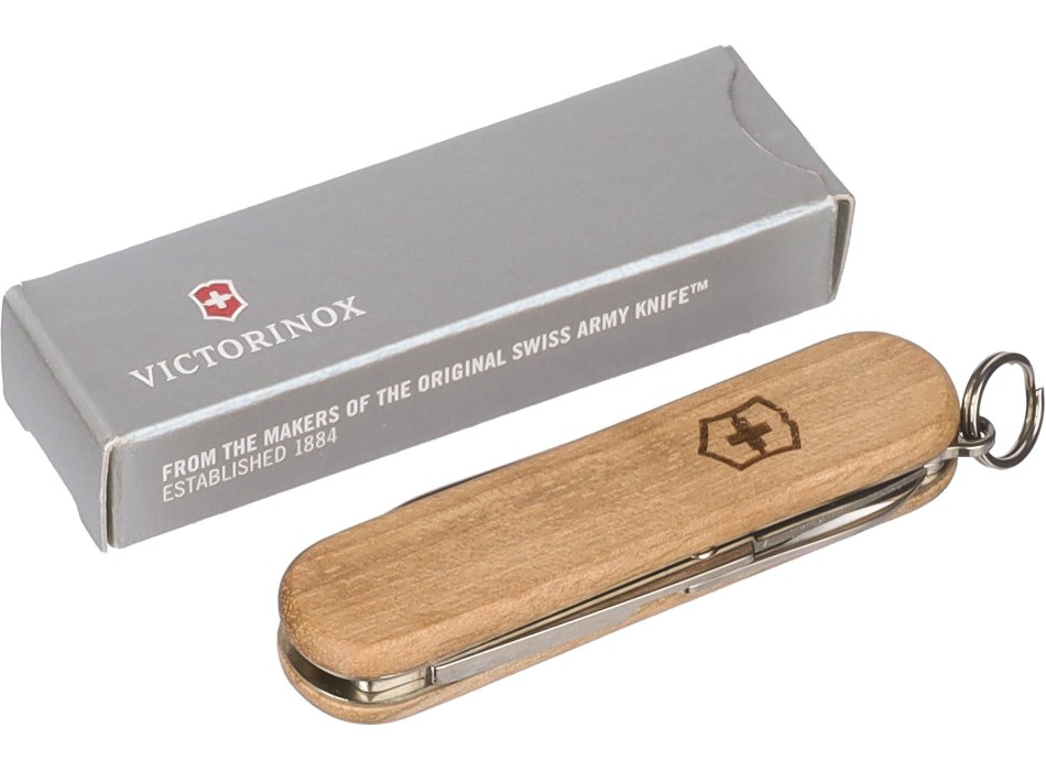 Victorinox, coltellino tascabile Victorinox Classic SD Wood FullGadgets.com