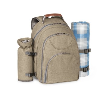 VILLA. Zaino termico da picnic in 600D ad alta densità in poliestere riciclato FullGadgets.com