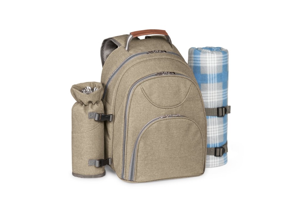 VILLA. Zaino termico da picnic in 600D ad alta densità in poliestere riciclato FullGadgets.com