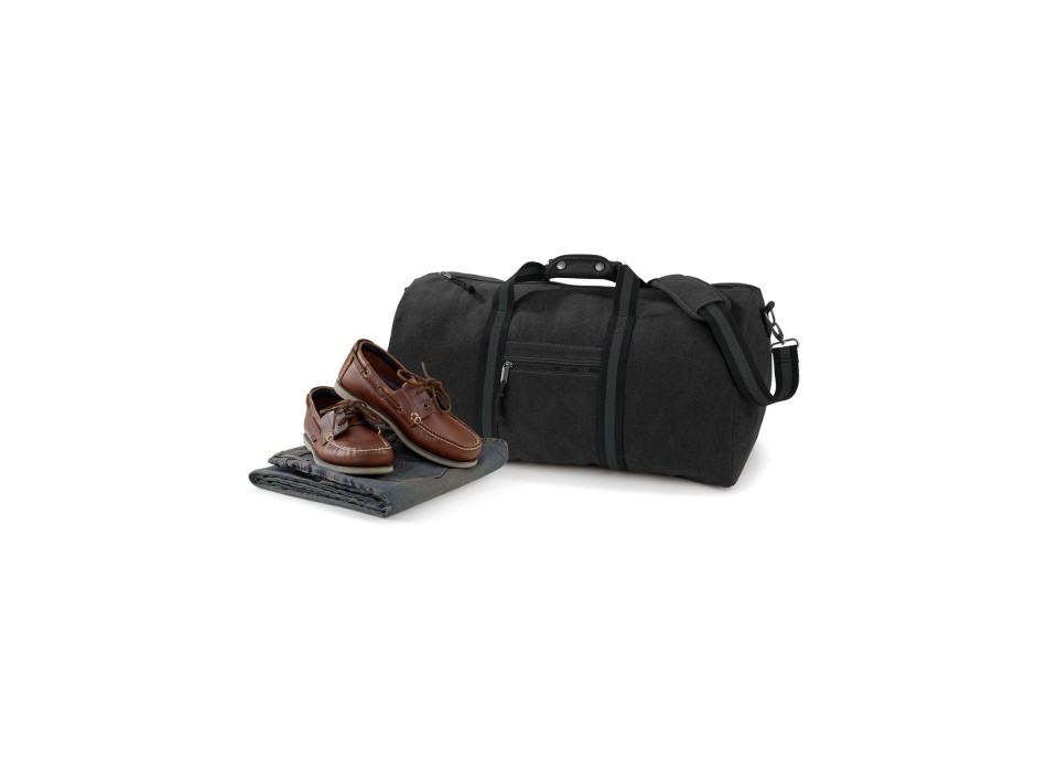Vintage Canvas Holdall FullGadgets.com