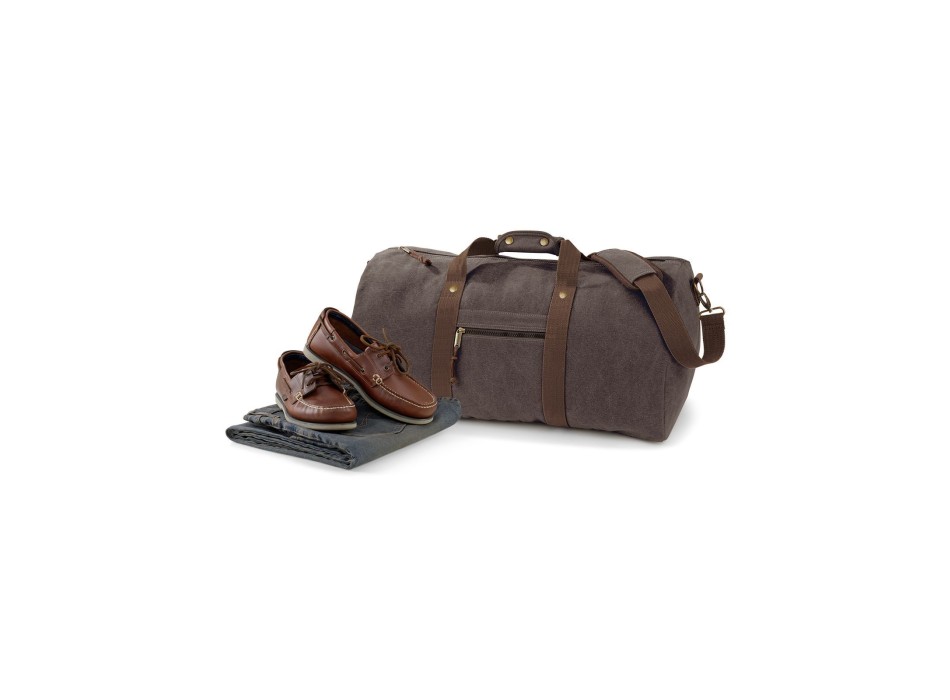 Vintage Canvas Holdall FullGadgets.com