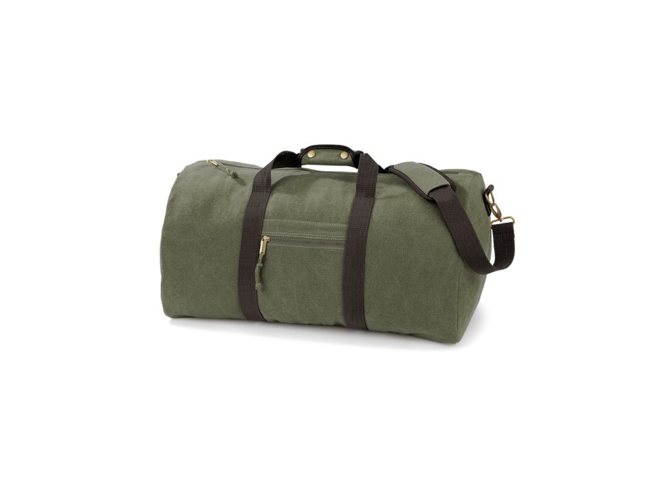 Vintage Canvas Holdall FullGadgets.com