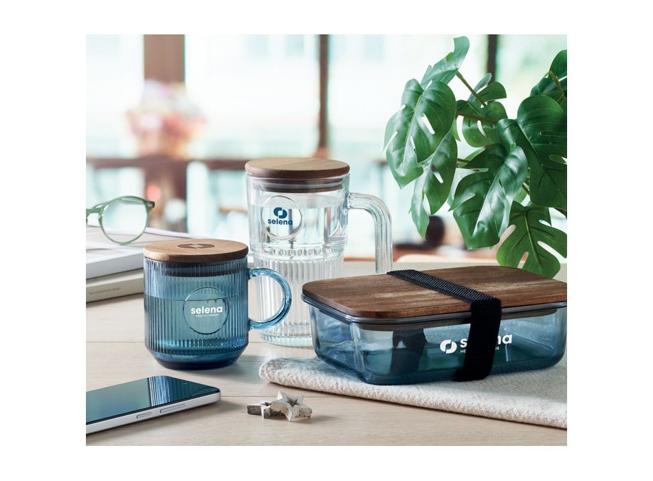 VITRIO MUG - Tazza in vetro a coste da 300 m FullGadgets.com