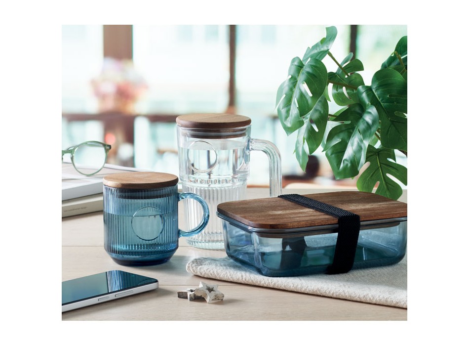 VITRIO MUG - Tazza in vetro a coste da 300 m FullGadgets.com