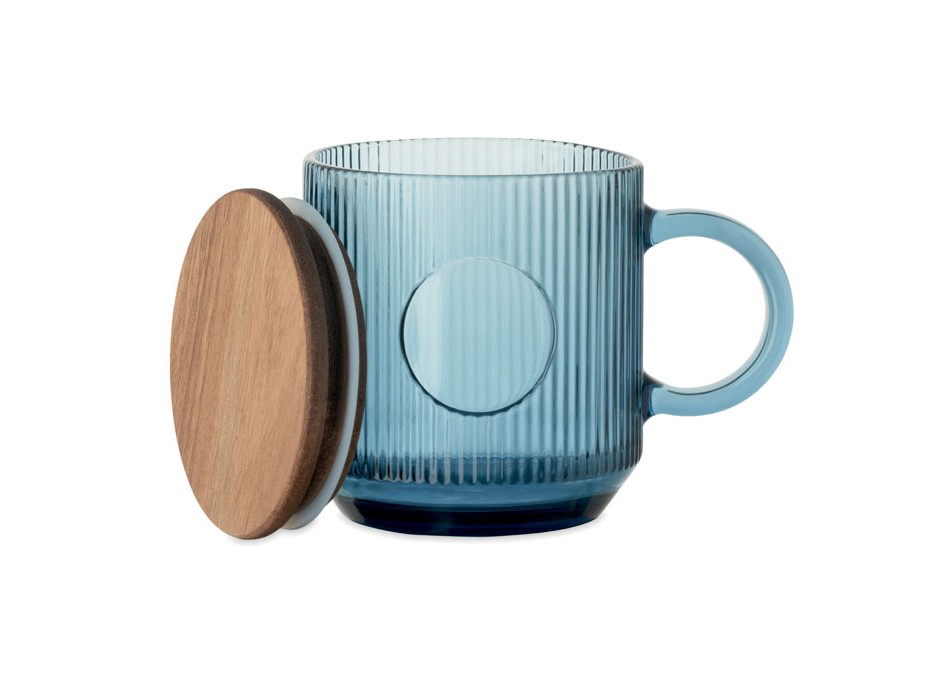 VITRIO MUG - Tazza in vetro a coste da 300 m FullGadgets.com