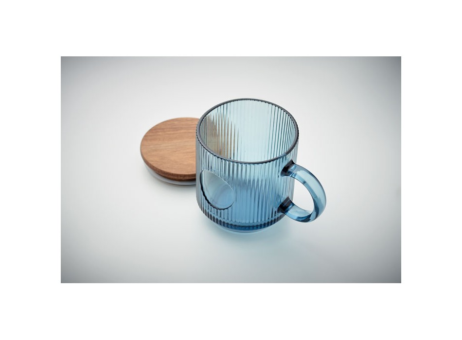 VITRIO MUG - Tazza in vetro a coste da 300 m FullGadgets.com