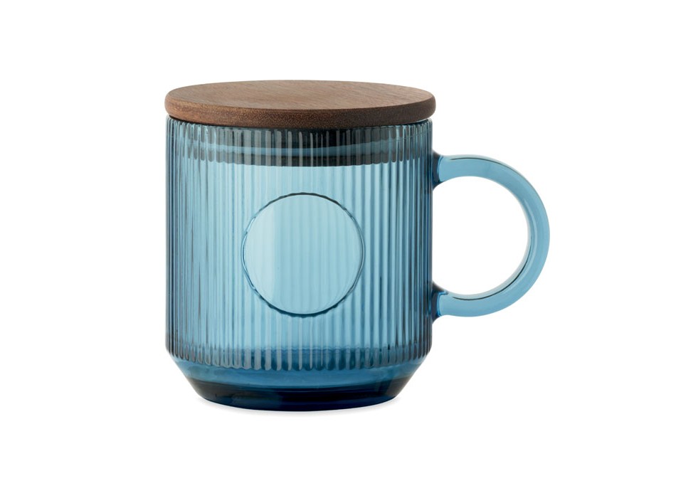 VITRIO MUG - Tazza in vetro a coste da 300 m FullGadgets.com