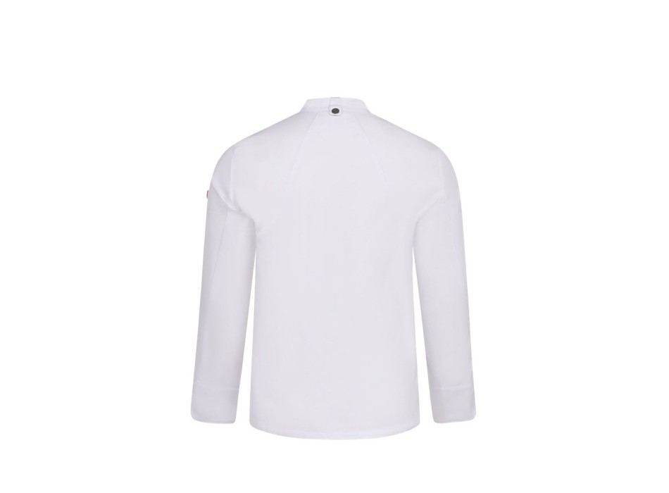 VL AGNI. Giacca da cucina unisex (190 g/m²), realizzata in cotone (35%) e poliestere riciclato (65%) FullGadgets.com