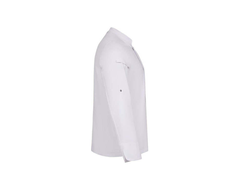 VL AGNI. Giacca da cucina unisex (190 g/m²), realizzata in cotone (35%) e poliestere riciclato (65%) FullGadgets.com