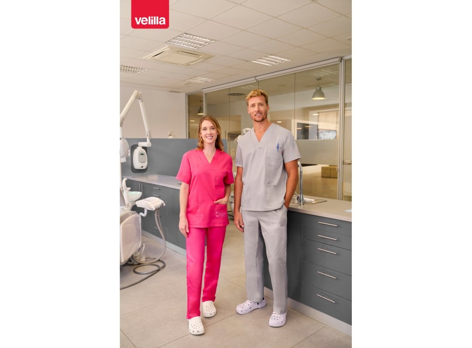 VL ILLAPA. Tunica in twill (190g/m²) a maniche corte, in poliestere (65%) e cotone (35%) FullGadgets.com