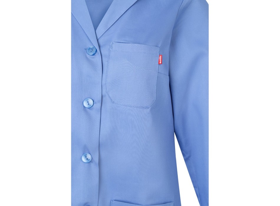 VL RAMA. Grembiule in twill a maniche lunghe (175g/m²), in twill di cotone (35%) e poliestere (65%) FullGadgets.com