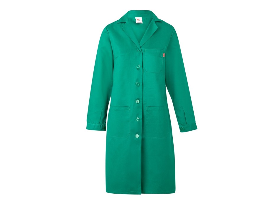 VL RAMA. Grembiule in twill a maniche lunghe (175g/m²), in twill di cotone (35%) e poliestere (65%) FullGadgets.com