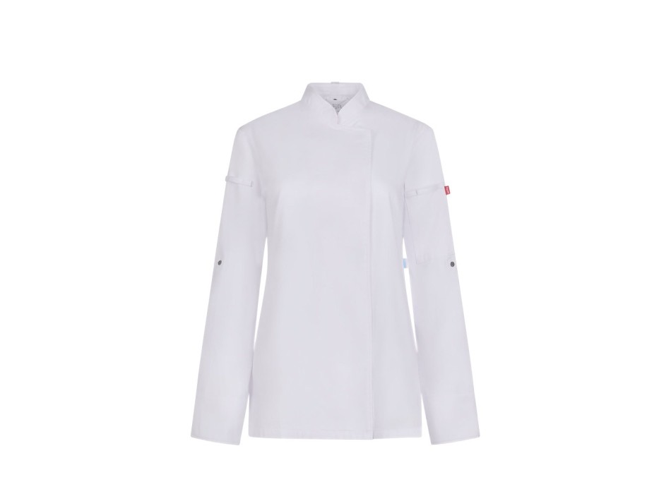 VL THOTH. Giacca da cucina da donna (190 g/m²), realizzata in cotone (35%) e poliestere riciclato (65%) FullGadgets.com