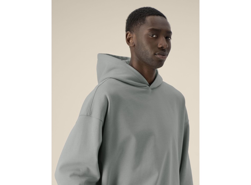 Voicer - La felpa con cappuccio boxy unisex in cotone riciclato FullGadgets.com