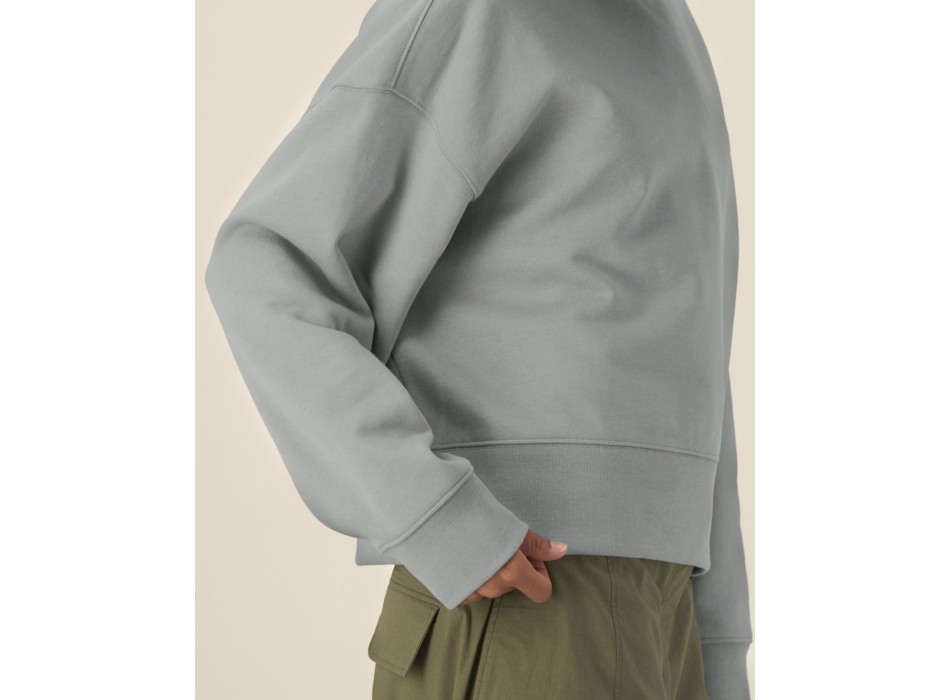 Voicer - La felpa con cappuccio boxy unisex in cotone riciclato FullGadgets.com