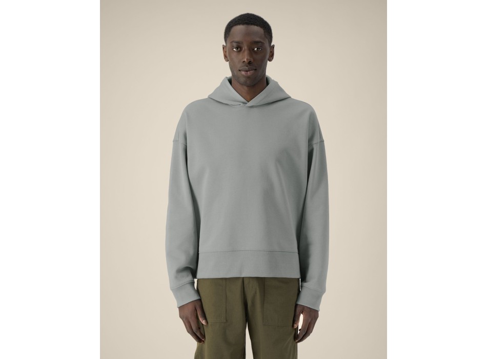 Voicer - La felpa con cappuccio boxy unisex in cotone riciclato FullGadgets.com