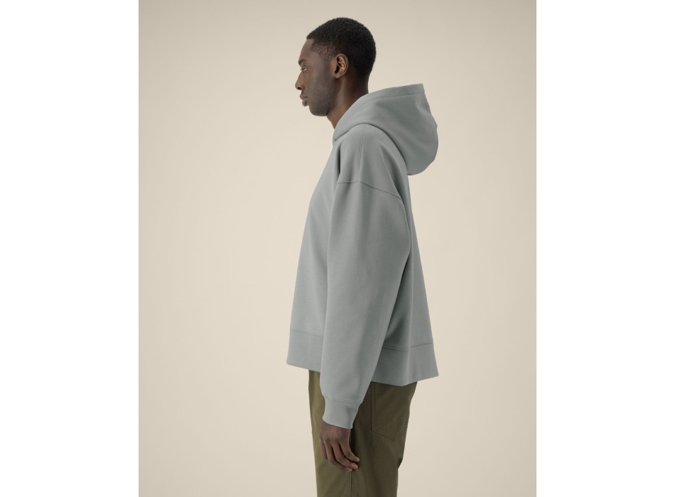 Voicer - La felpa con cappuccio boxy unisex in cotone riciclato FullGadgets.com
