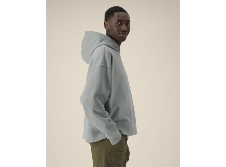 Voicer - La felpa con cappuccio boxy unisex in cotone riciclato FullGadgets.com