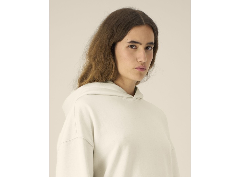 Voicer - La felpa con cappuccio boxy unisex in cotone riciclato FullGadgets.com