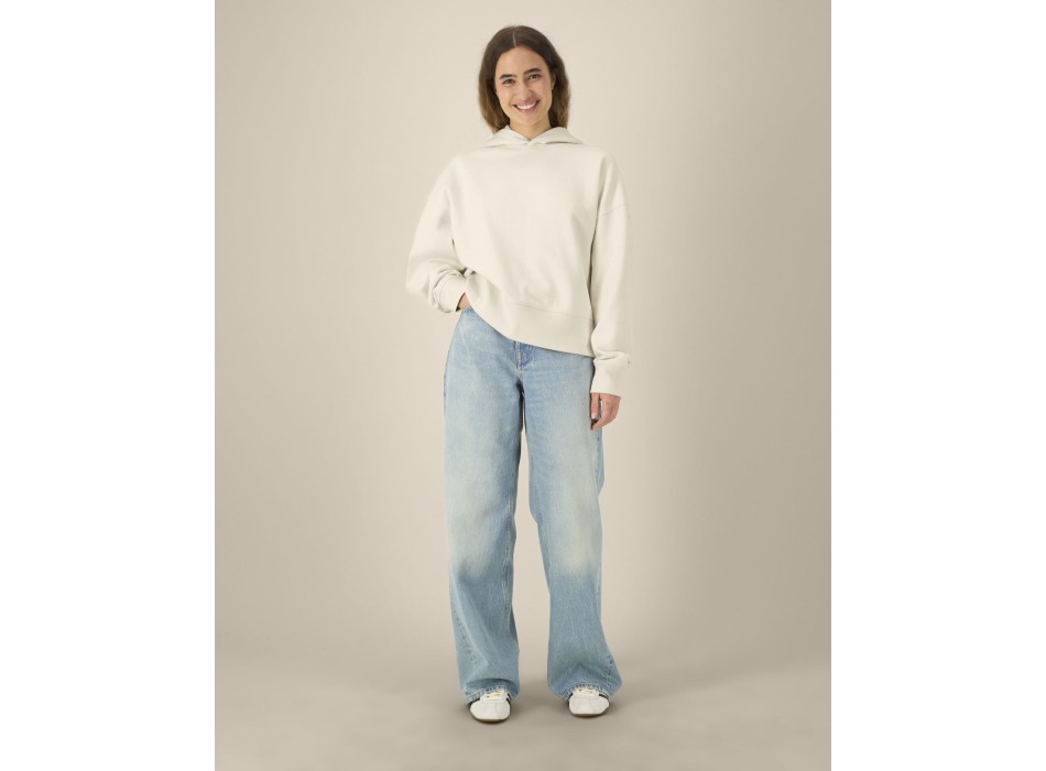 Voicer - La felpa con cappuccio boxy unisex in cotone riciclato FullGadgets.com