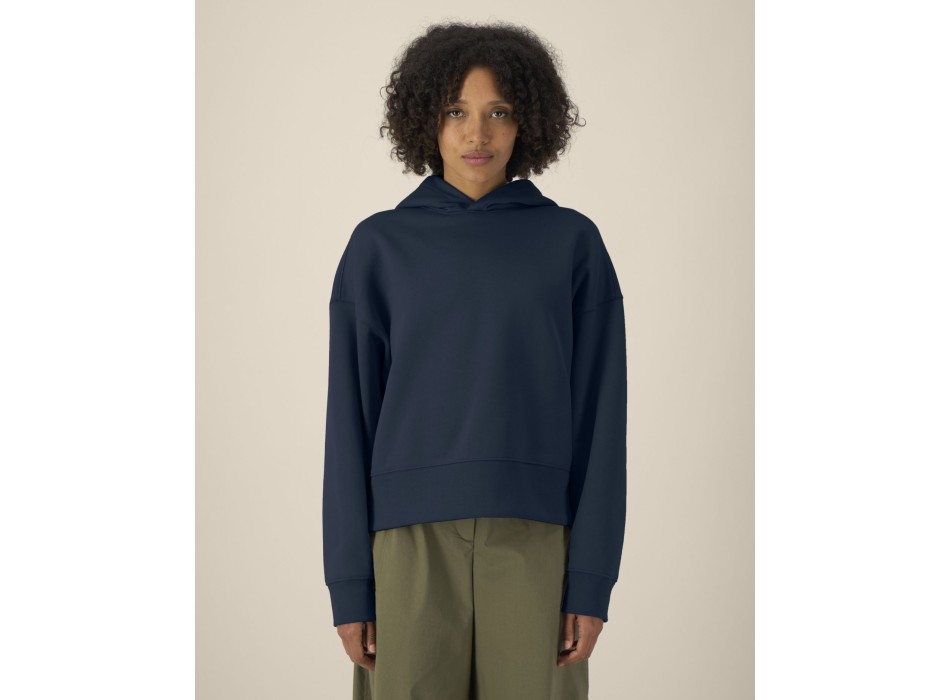 Voicer - La felpa con cappuccio boxy unisex in cotone riciclato FullGadgets.com