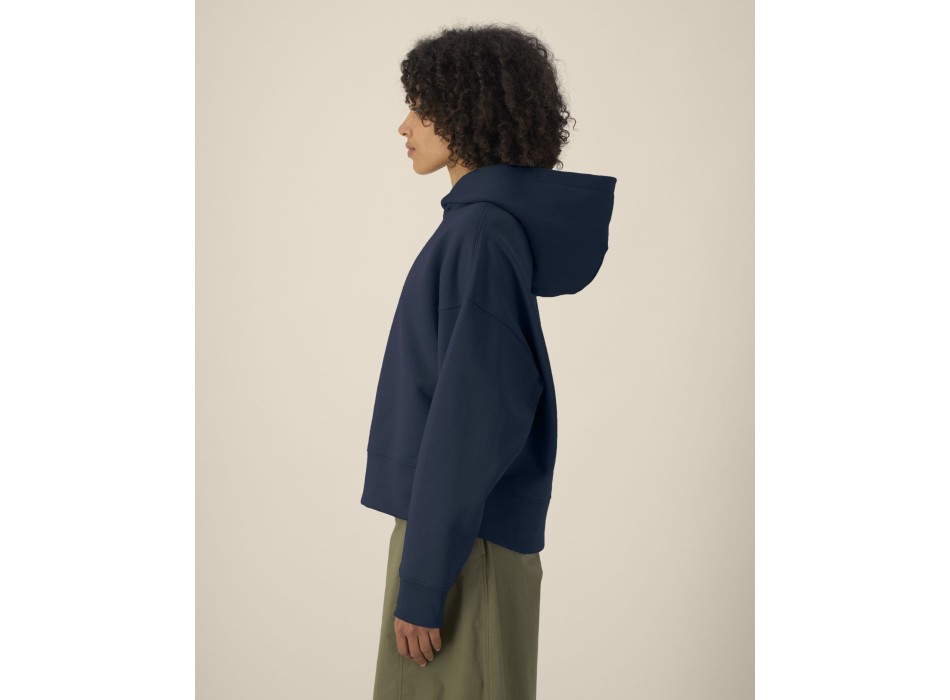 Voicer - La felpa con cappuccio boxy unisex in cotone riciclato FullGadgets.com