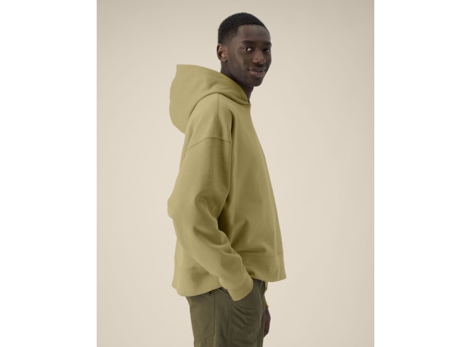 Voicer - La felpa con cappuccio boxy unisex in cotone riciclato FullGadgets.com