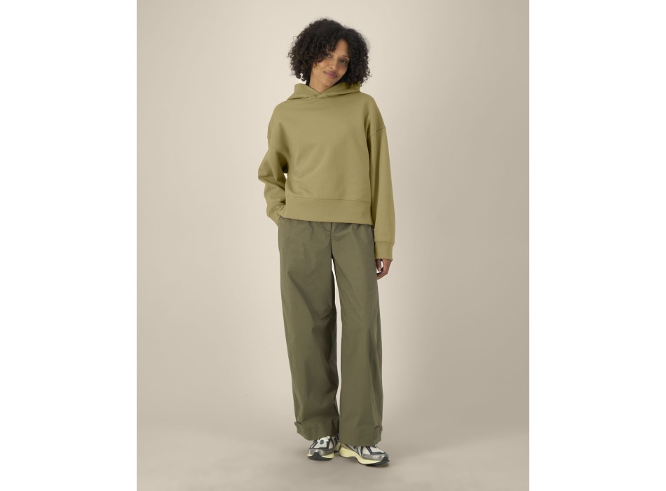 Voicer - La felpa con cappuccio boxy unisex in cotone riciclato FullGadgets.com