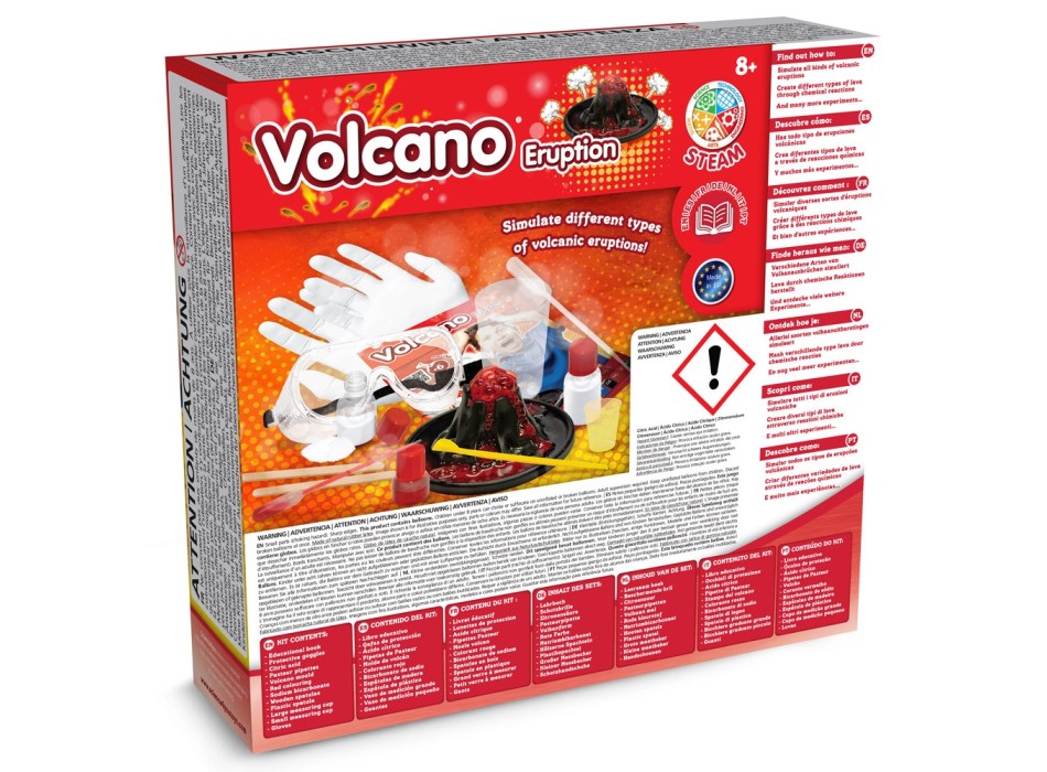 VOLCANIC ERUPTION GAME. Gioco educativo per bambini FullGadgets.com