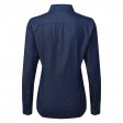 W Denim-Pindot LS Shirt 100%C FullGadgets.com