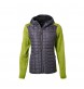 W Knitted Hybrid Jacket 100%P FullGadgets.com