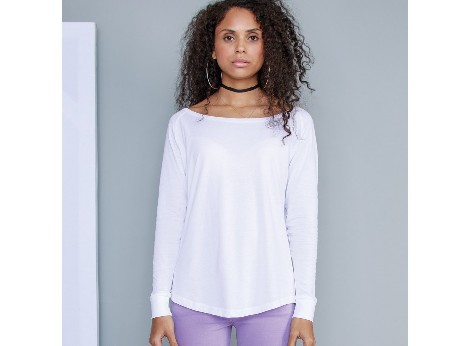W LOOSE FIT LONG SLEEVE 100%C FullGadgets.com