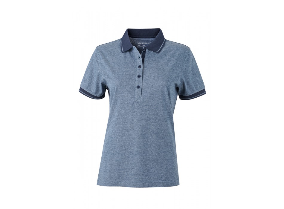 W POLO MELANGE 65%P 35%C FullGadgets.com