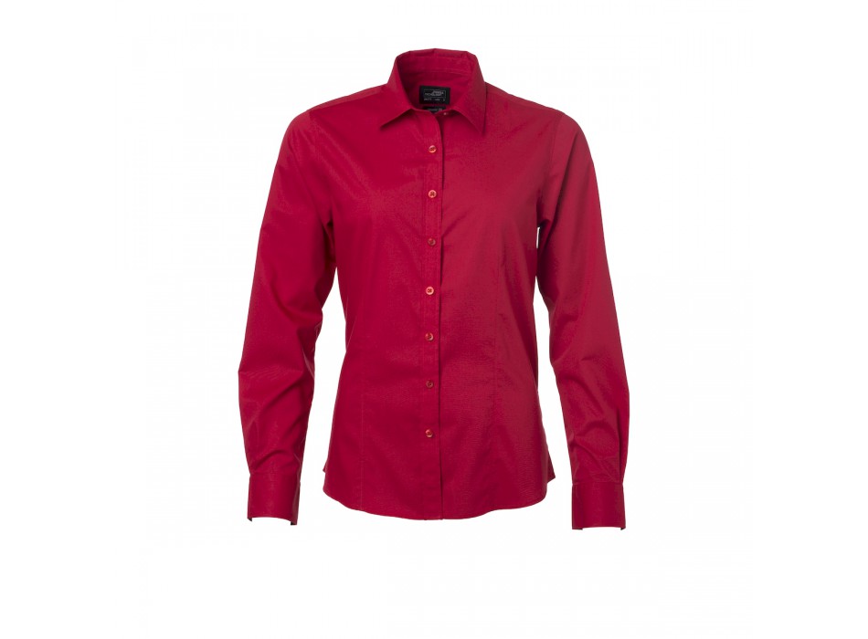 W Shirt LS Poplin 65%P 35%C FullGadgets.com