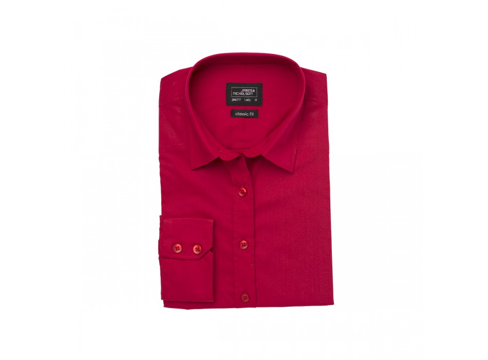 W Shirt LS Poplin 65%P 35%C FullGadgets.com