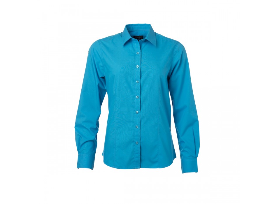 W Shirt LS Poplin 65%P 35%C FullGadgets.com