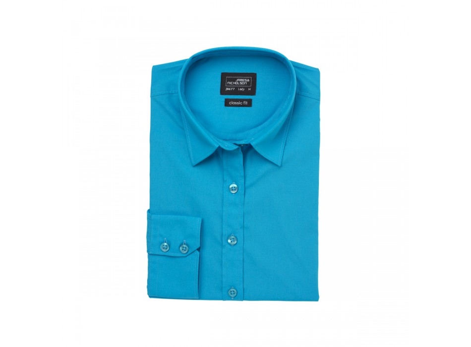 W Shirt LS Poplin 65%P 35%C FullGadgets.com