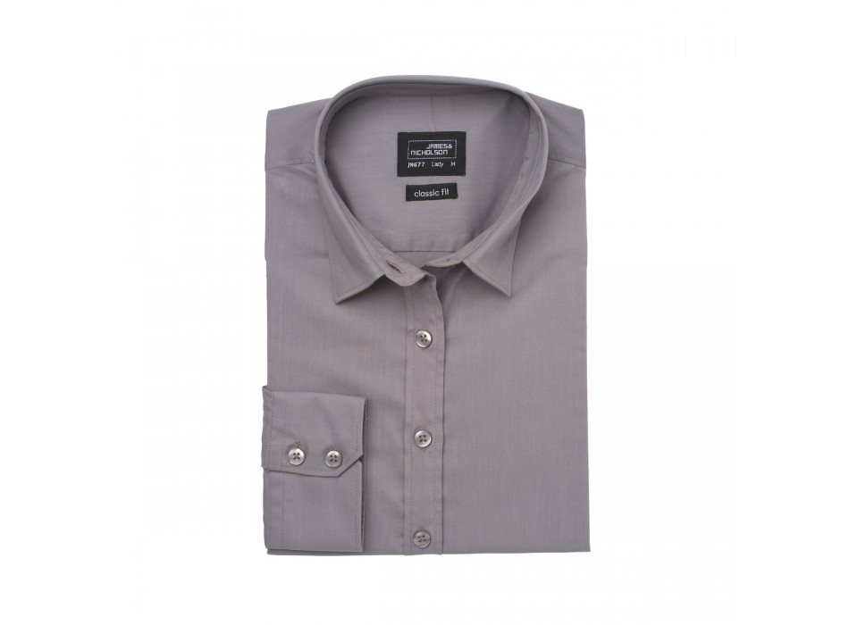 W Shirt LS Poplin 65%P 35%C FullGadgets.com