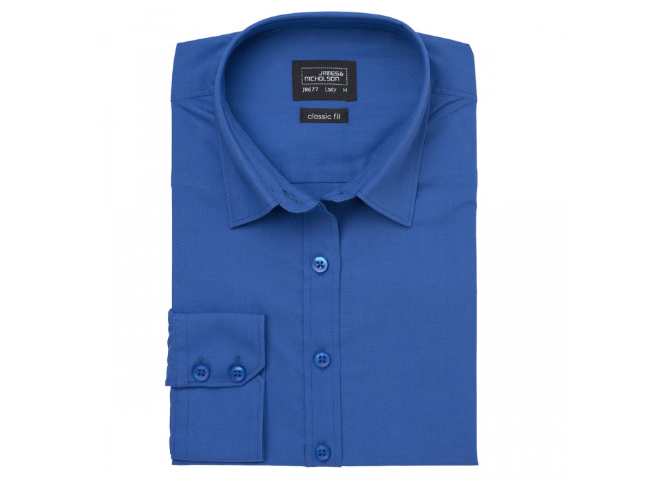 W Shirt LS Poplin 65%P 35%C FullGadgets.com
