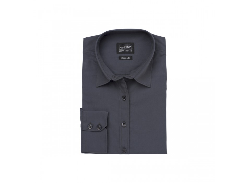 W Shirt LS Poplin 65%P 35%C FullGadgets.com