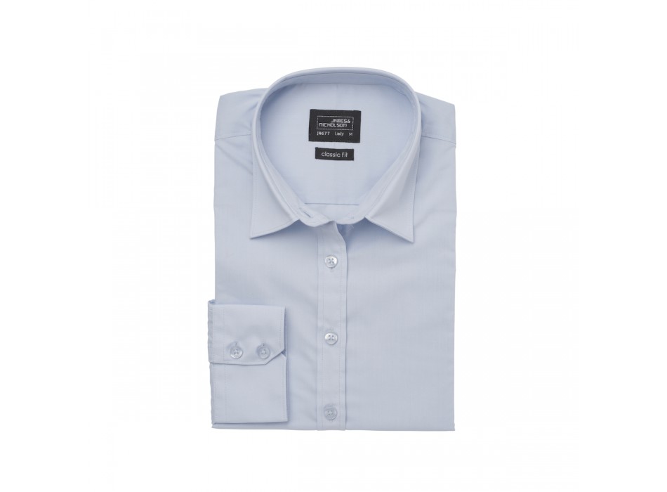 W Shirt LS Poplin 65%P 35%C FullGadgets.com