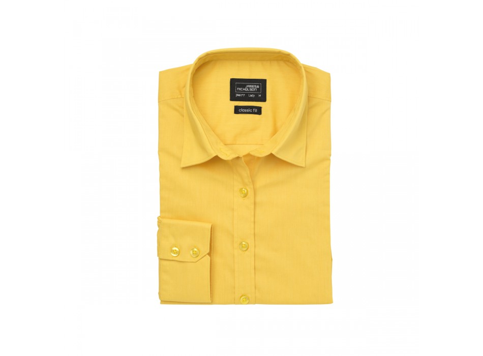W Shirt LS Poplin 65%P 35%C FullGadgets.com