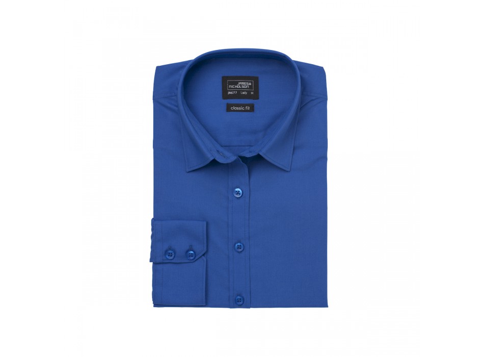 W Shirt LS Poplin 65%P 35%C FullGadgets.com