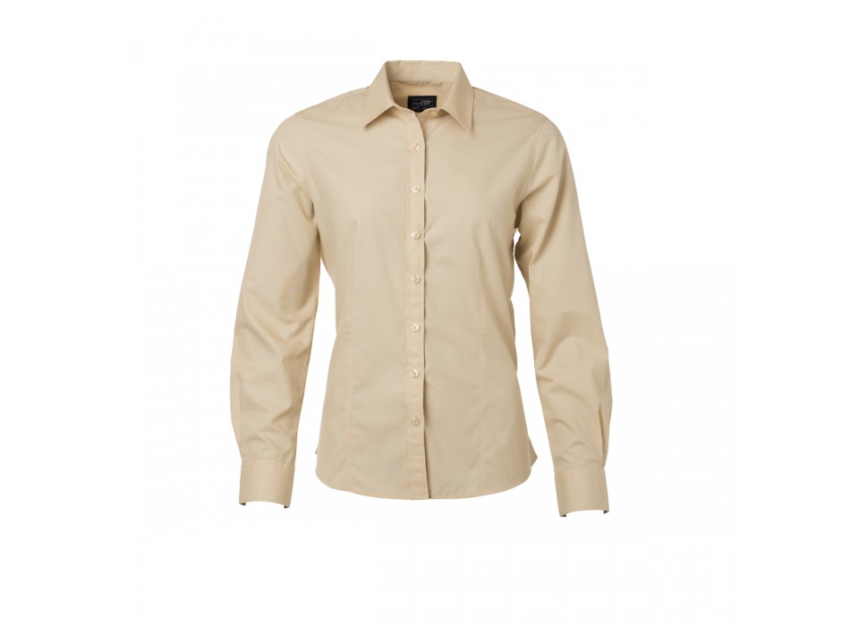 W Shirt LS Poplin 65%P 35%C FullGadgets.com