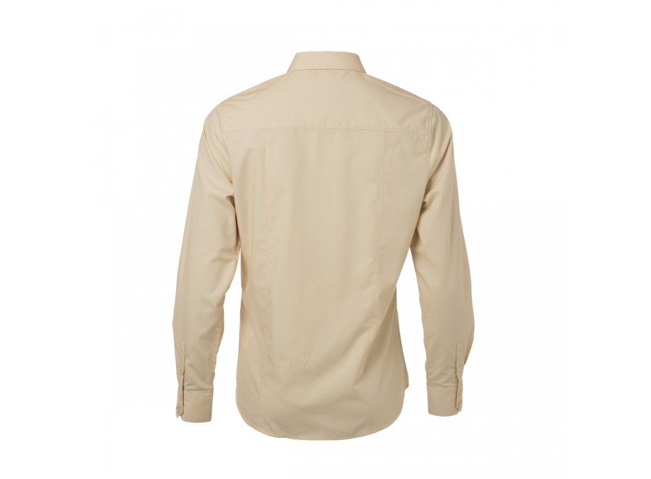 W Shirt LS Poplin 65%P 35%C FullGadgets.com