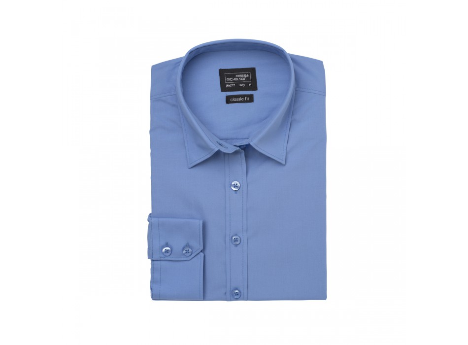 W Shirt LS Poplin 65%P 35%C FullGadgets.com