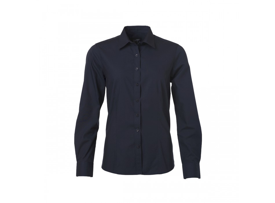 W Shirt LS Poplin 65%P 35%C FullGadgets.com